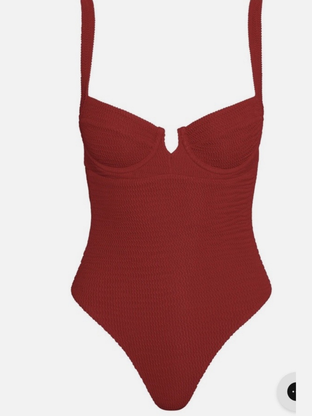 Monday Swimwear Clovelly One Piece- Cherry Crinkle (M)